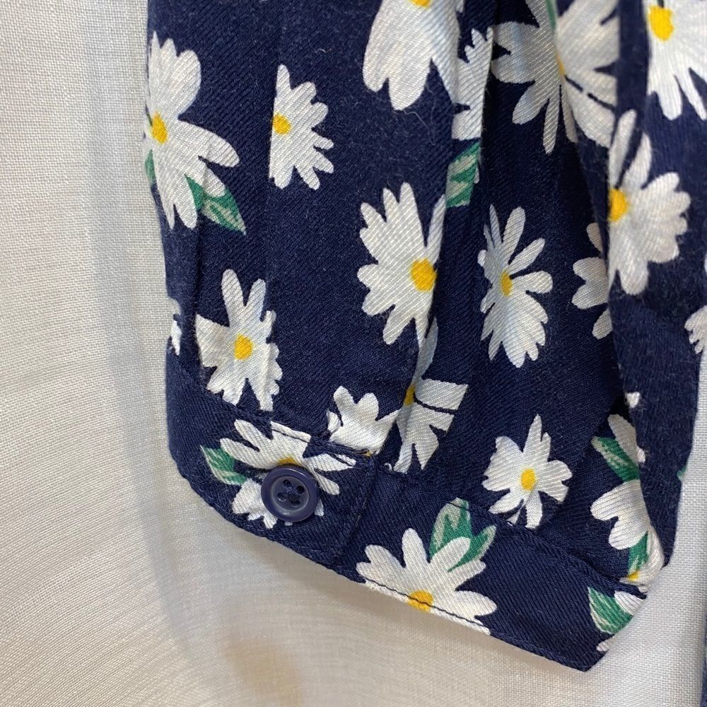 Old Navy Blue Ditsy Floral Dress - Picture 6 of 10